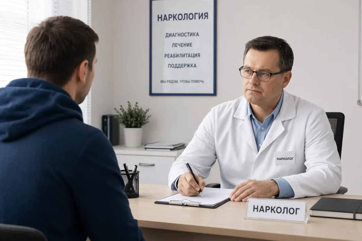 Медицинский персонал в клинике